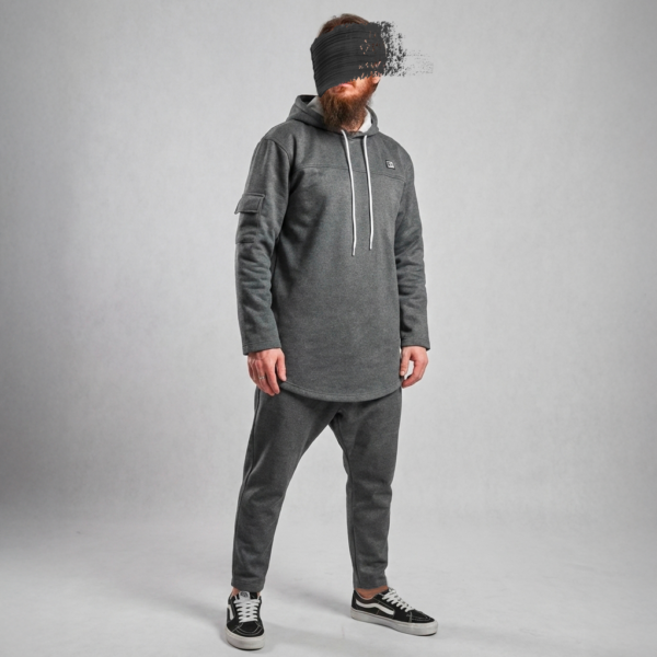 Ensemble Gris Oversize Grizzly