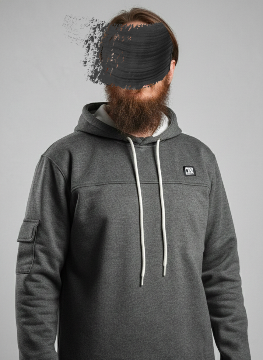 Ensemble Gris Oversize Grizzly – Image 2