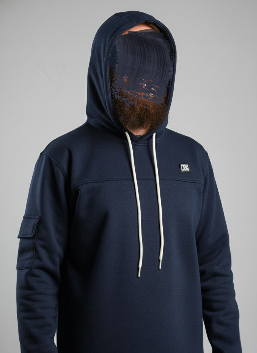 Ensemble Bleu Nuit Oversize Grizzly – Image 5