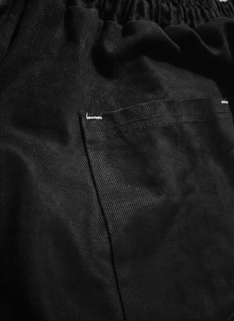 Serwel Jean Oversize Noir Coupe Droite 100% COTON – Image 16