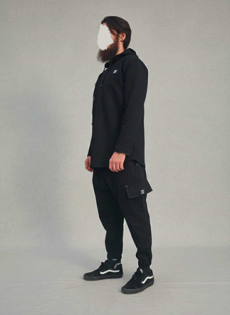 Sweat Capuche Noir – Image 6
