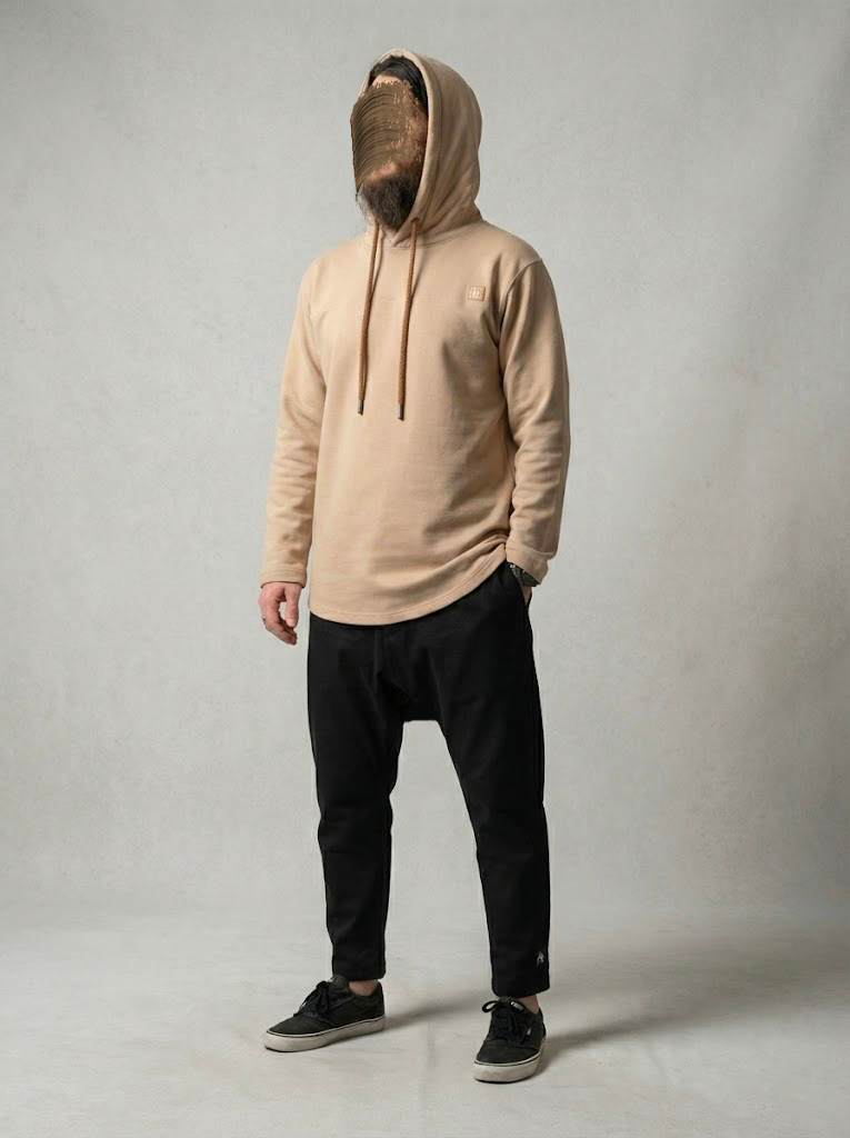 Sweat Capuche Beige – Image 10