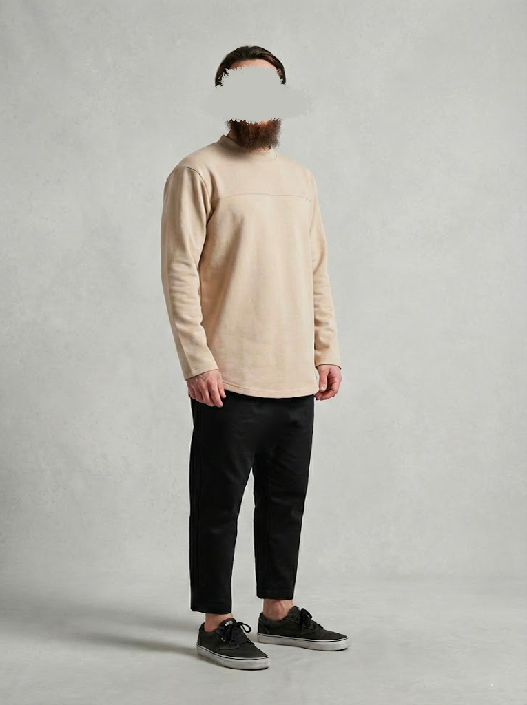 Haut Crewneck Beige – Image 2