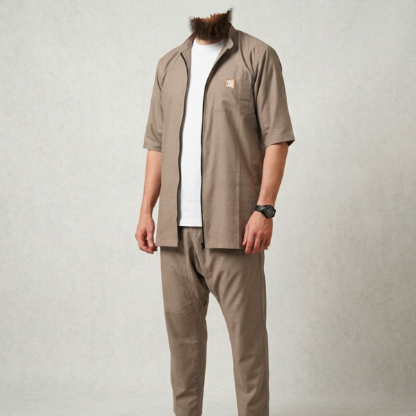 Ensemble Oversize été Classico Summer Beige (fibre de Baboo)