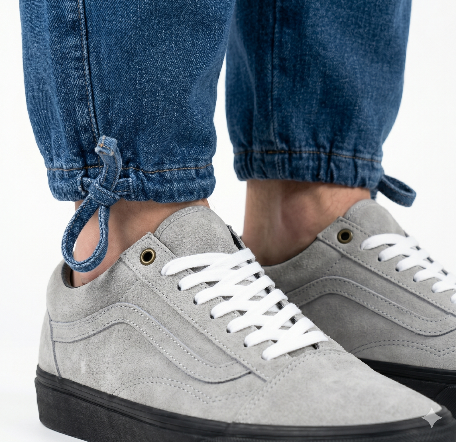 Jean Cargo Oversize Homme bleu brut- Style Streetwear & Urbain | Silex – Image 11