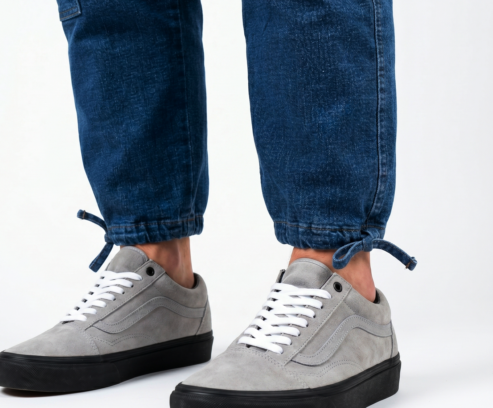Jean Cargo Oversize Homme bleu brut- Style Streetwear & Urbain | Silex – Image 10