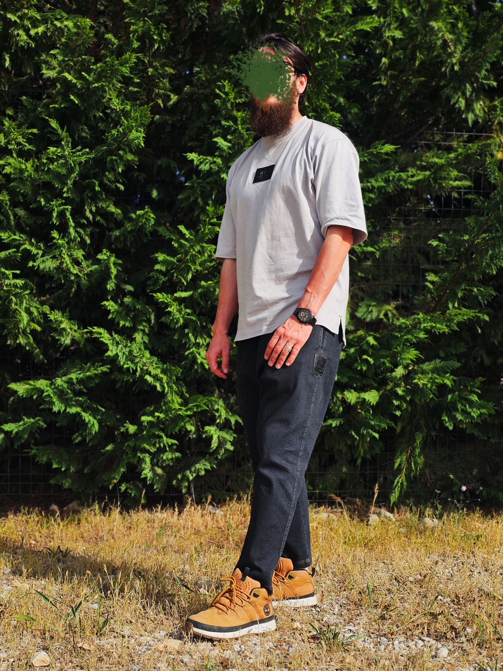 Jean Karott - coupe droite Oversize Homme - noir - Style Streetwear & Urbain | Silex – Image 11