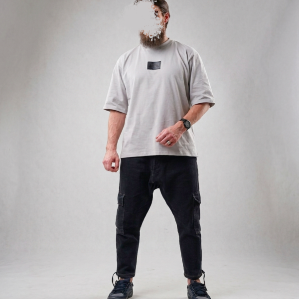 Jean Cargo Oversize Homme noir- Style Streetwear & Urbain | Silex