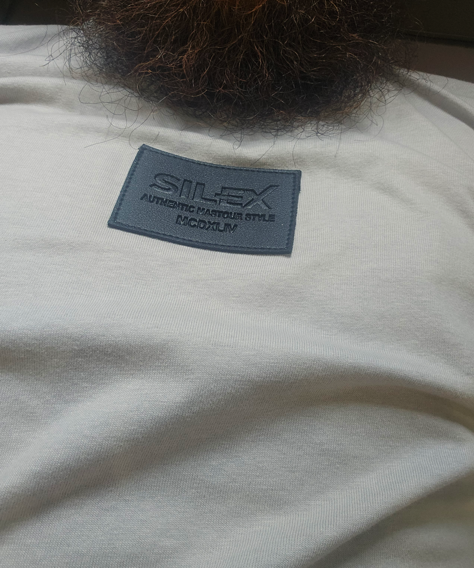 T-shirt 100% Coton - coupe Oversize Homme - gris clair - Style Streetwear & Urbain | Silex – Image 7